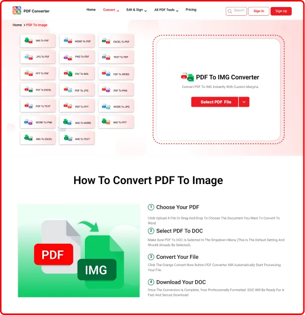 PDF Converter Experience