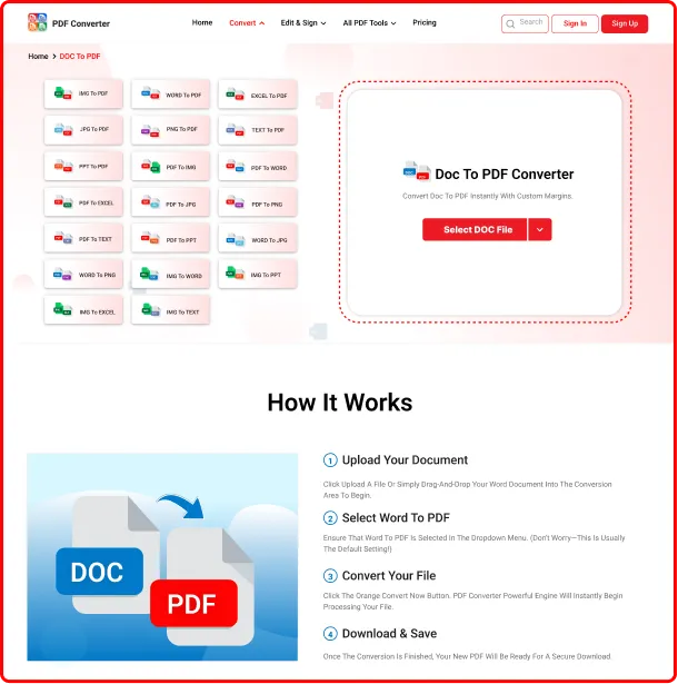 PDF Converter Experience