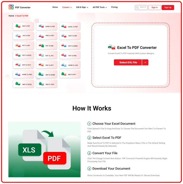PDF Converter Experience