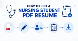 How to Edit a Nursing Student PDF Resume | Best Guide