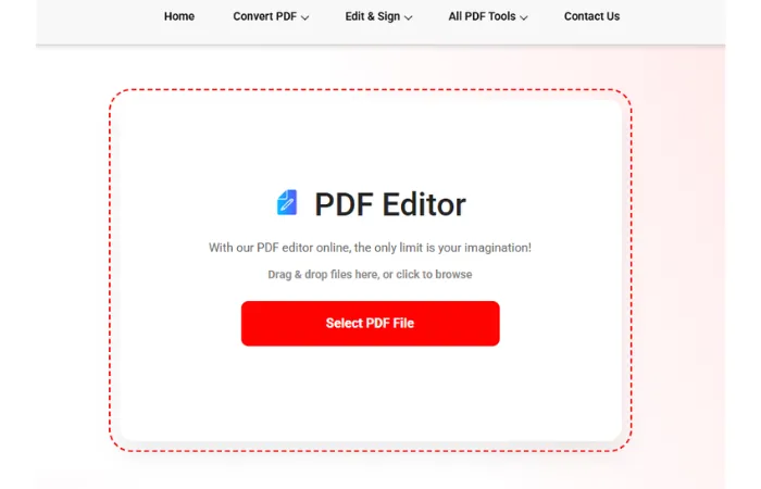 Select PDF File
