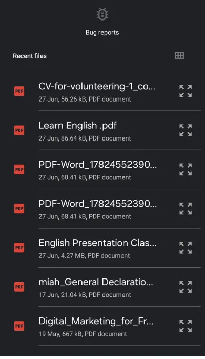 choose pdf file