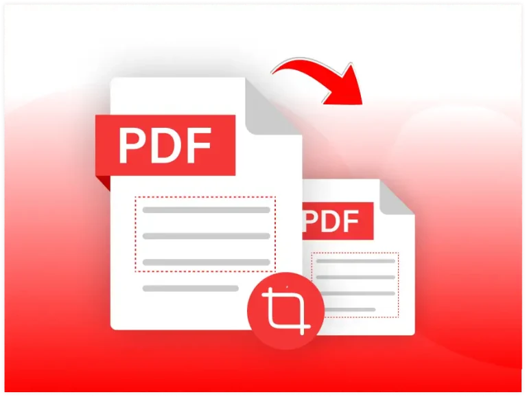 Crop PDF pages and remove margins online icon