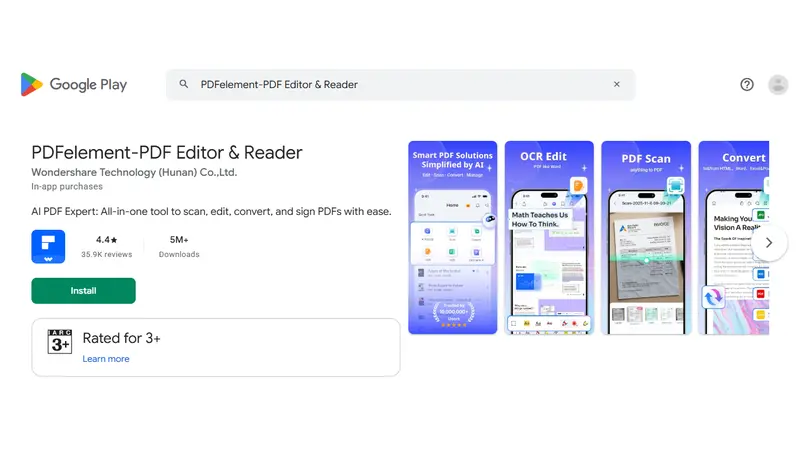 PDFelement-PDF Editor & Reader