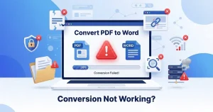 Why Your PDF to Word Conversion Is Not Working (And How to Fix It)