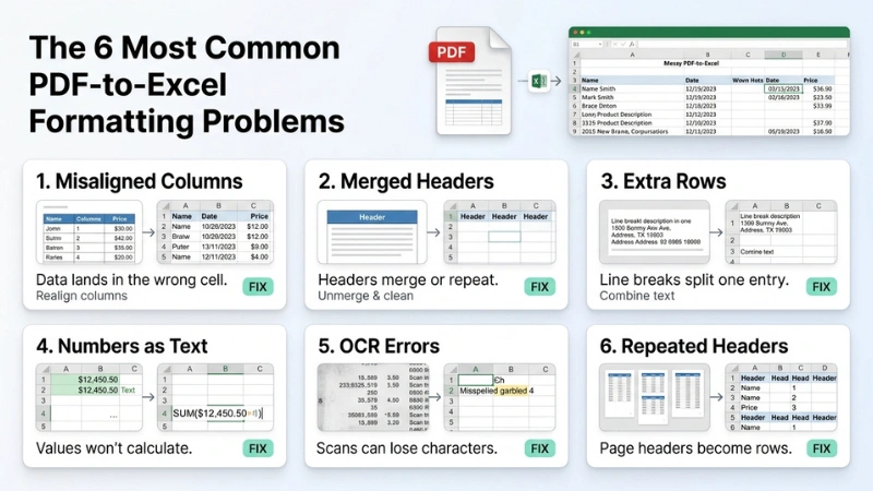 6-most-common-pdf-to-ecel-formatting-problems