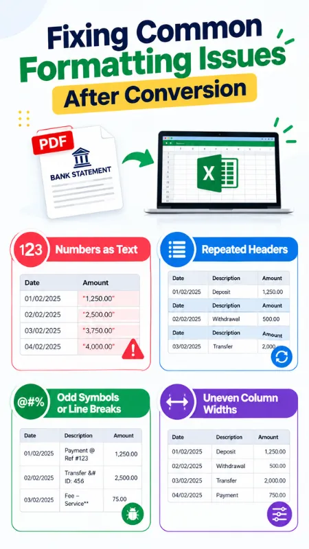 Fixing Common Formatting Issues After Conversion
